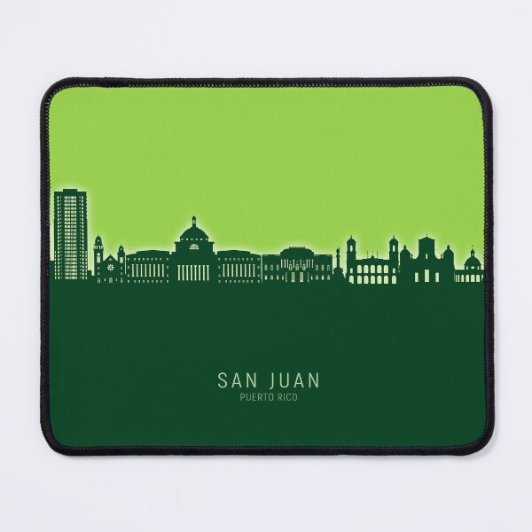 Item preview, San Juan Puerto Rico Skyline designed and sold by ArtPrints.