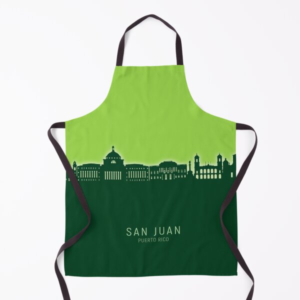 Item preview, San Juan Puerto Rico Skyline designed and sold by ArtPrints.