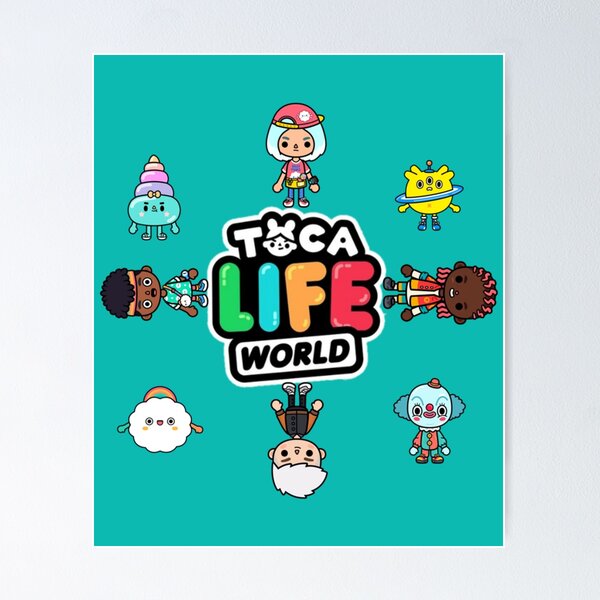 Toca boca anime Poster for Sale by JaidaGlover