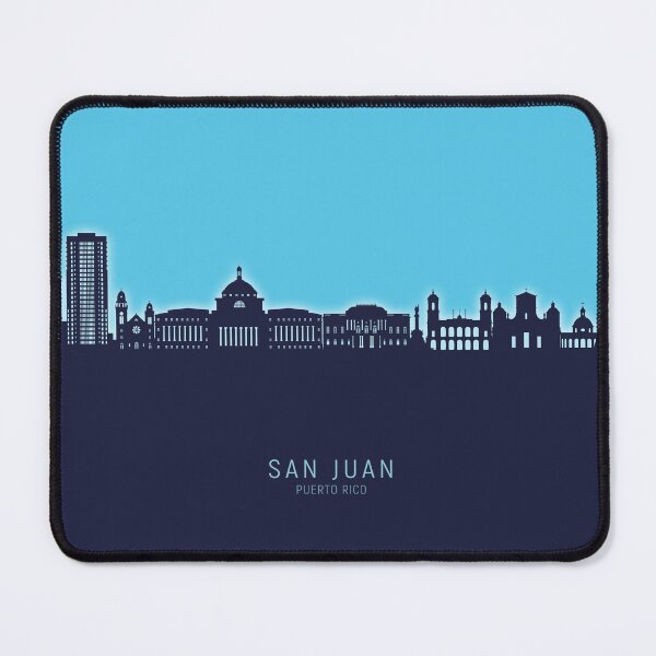 Item preview, San Juan Puerto Rico Skyline designed and sold by ArtPrints.