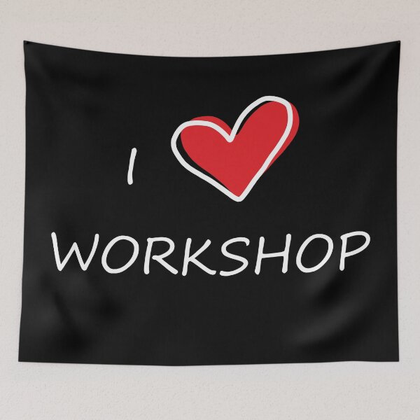 Item preview, I love workshop designed and sold by desinganddecor.