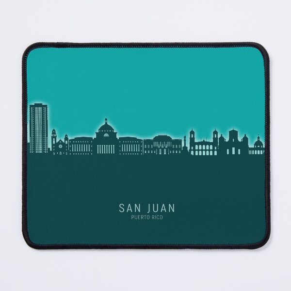 Item preview, San Juan Puerto Rico Skyline designed and sold by ArtPrints.