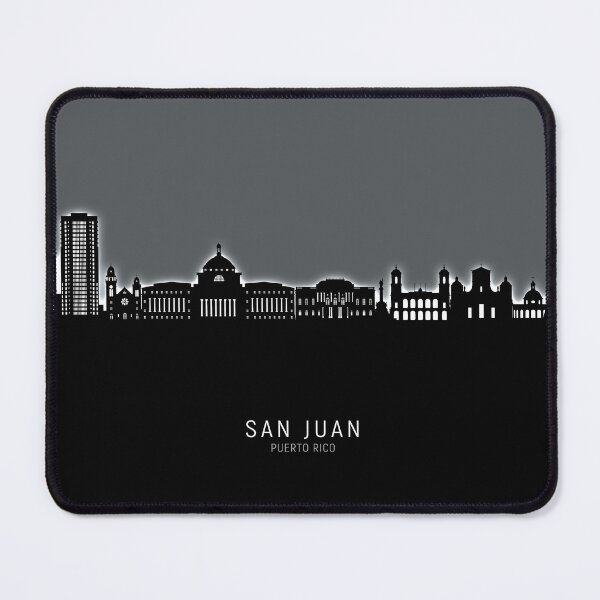 Item preview, San Juan Puerto Rico Skyline designed and sold by ArtPrints.