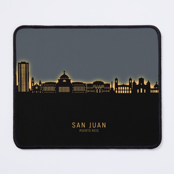 Item preview, San Juan Puerto Rico Skyline designed and sold by ArtPrints.