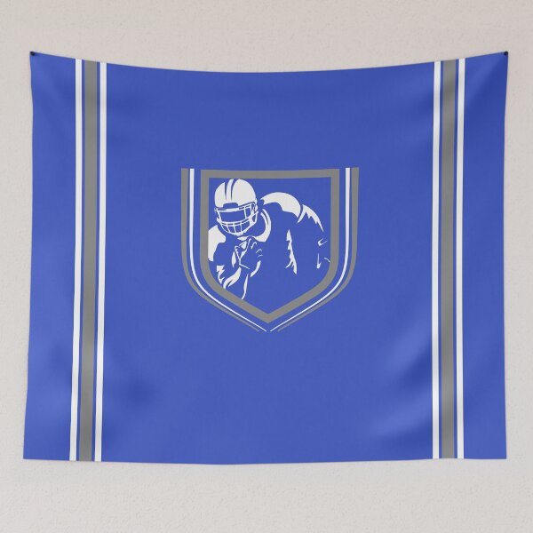 Item preview, Football Fan Blue and Grey designed and sold by Color4Nature.