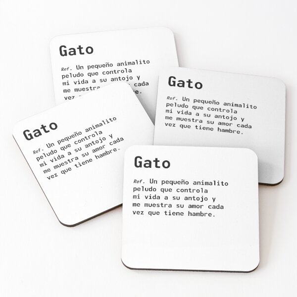 Item preview, definición de gato designed and sold by jkrphoto.
