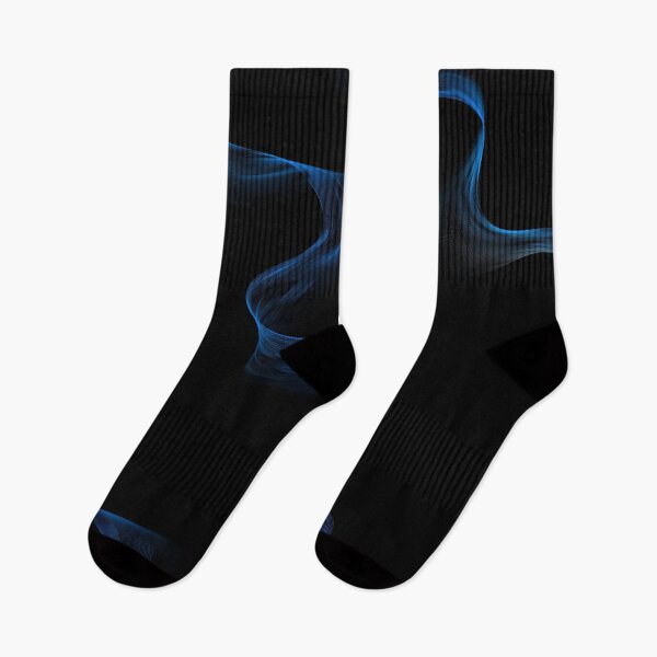 Item preview, Blue waves on black background  designed and sold by Chirayu1111.