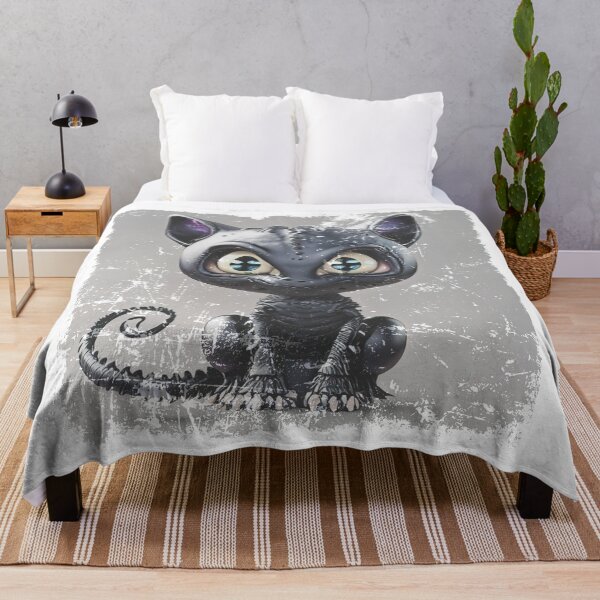 Item preview, VINTAGE BLACK ALIEN KITTY designed and sold by Clifford Hayes.