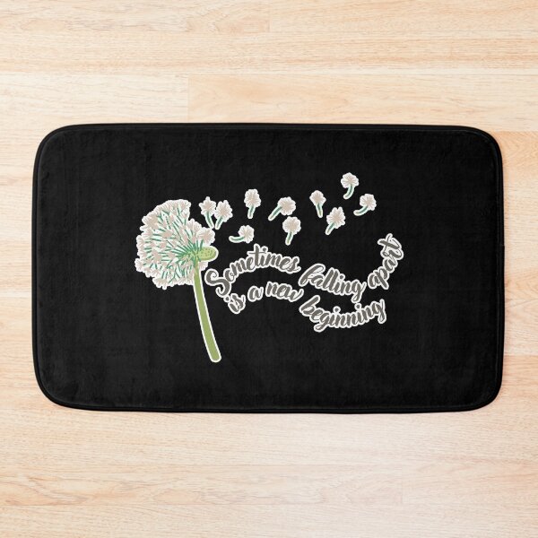 Item preview, Sometimes Falling Apart is a New Beginning | Cute Dandelion designed and sold by Kimochi-Shop.