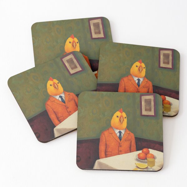 Item preview, Chick With a Plate of Oranges designed and sold by YoPedro.