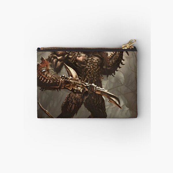 Item preview, Lizard monster fighter with designed and sold by DieKuenstlerei.