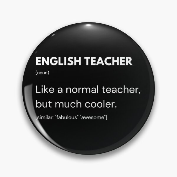 Item preview, English Teacher Cool Professor And Educator Definition designed and sold by CuteLovelyDesigns.