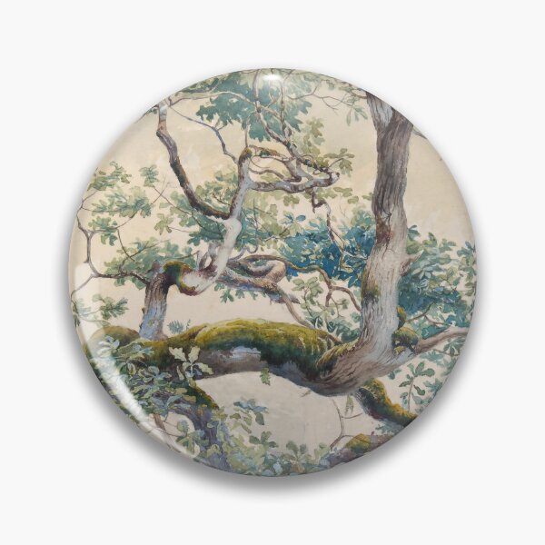 Item preview, Tree Branches - Vintage British Painting designed and sold by HistorySimple.