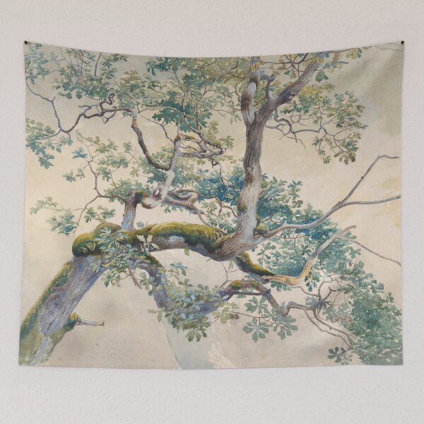 Item preview, Tree Branches - Vintage British Painting designed and sold by HistorySimple.