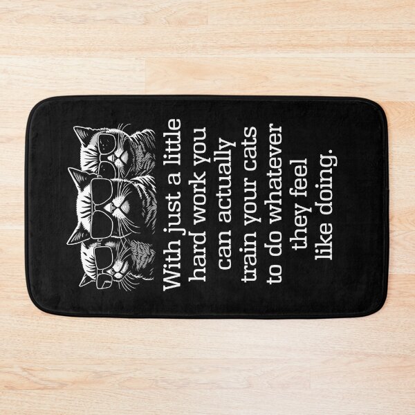 Item preview, Funny Cat Lover Train Your Cats Owner Feline Training Quote designed and sold by GrandeDuc.