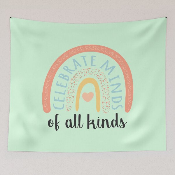 Item preview, Celebrate Minds Of All Kinds II designed and sold by Lemon Pepper.