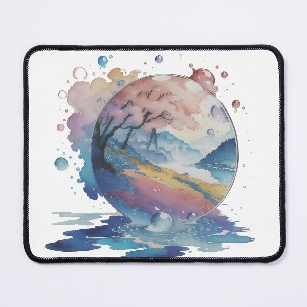 Item preview, Watercolour pastel tree in a bubble designed and sold by Majestic merchandise ♡.