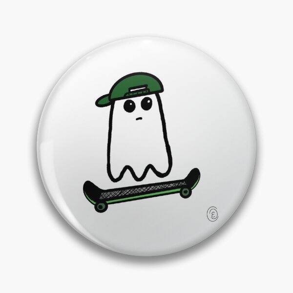 Item preview, Skateboard Ghost designed and sold by Charlie-Curio.