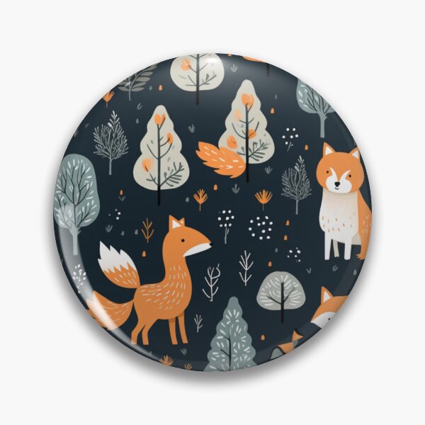 Item preview, Whimsical Forest Creatures Seamless pattern designed and sold by DreamyGallery.