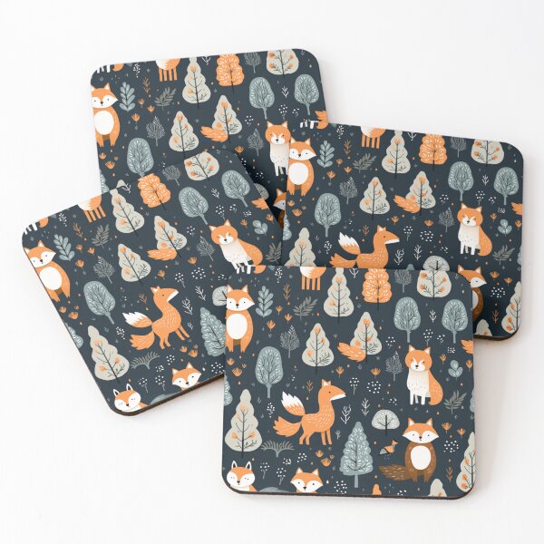 Item preview, Whimsical Forest Creatures Seamless pattern designed and sold by DreamyGallery.