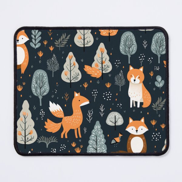 Item preview, Whimsical Forest Creatures Seamless pattern designed and sold by DreamyGallery.