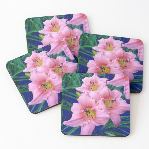 Item preview, AWESOME PINK DAYLILY FLOWER GARDEN DESIGN ART designed and sold by sharlesart.