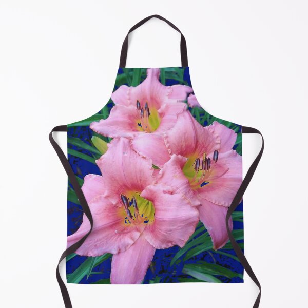 Item preview, AWESOME PINK DAYLILY FLOWER GARDEN DESIGN ART designed and sold by sharlesart.