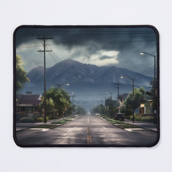 Item preview, Empty street in a small town designed and sold by densok.