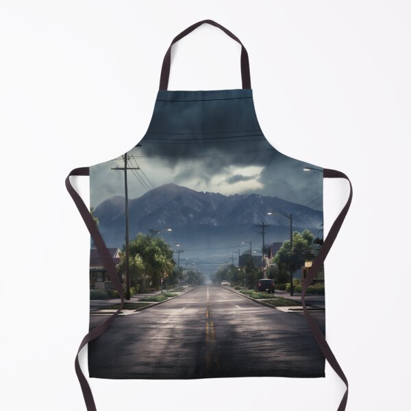 Item preview, Empty street in a small town designed and sold by densok.