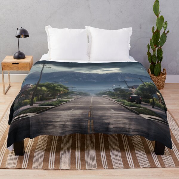 Item preview, Empty street in a small town designed and sold by densok.