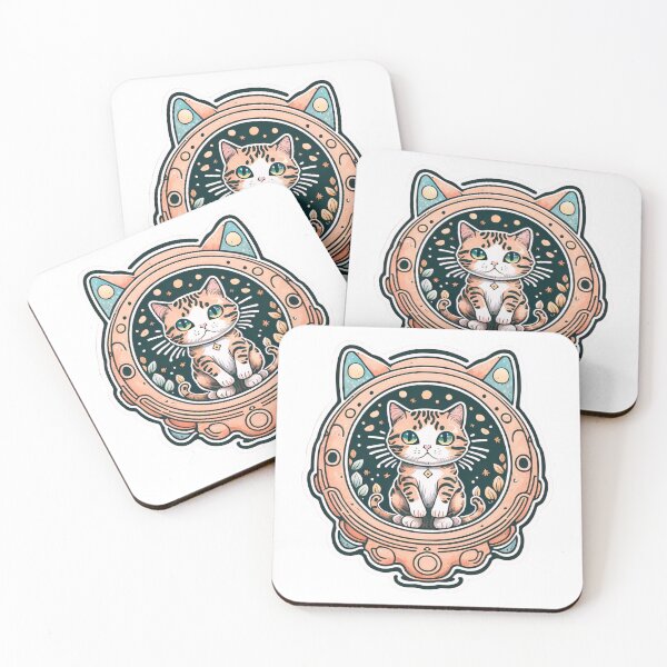 Item preview, Cat Abduction sticker 2 designed and sold by Nathalia  Lodi.