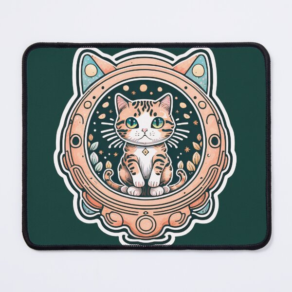 Item preview, Cat Abduction sticker 2 designed and sold by Nathalia  Lodi.
