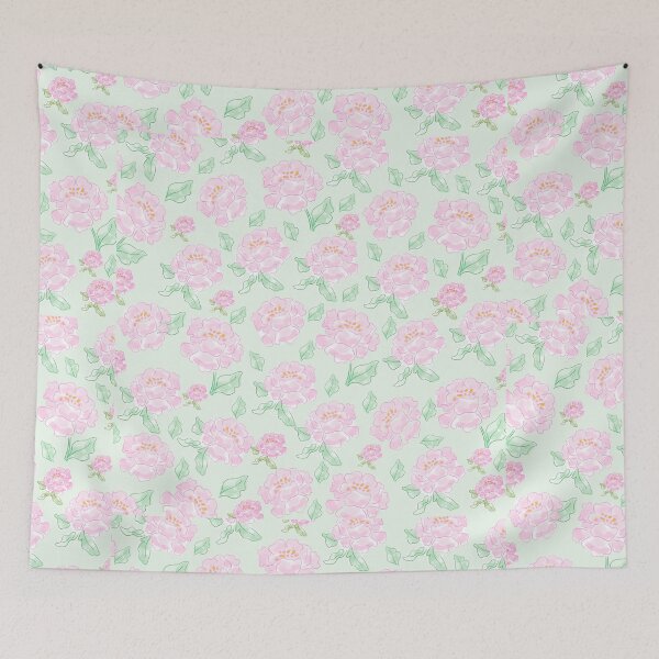Item preview, Light pink rose with leaves  designed and sold by Chirayu1111.