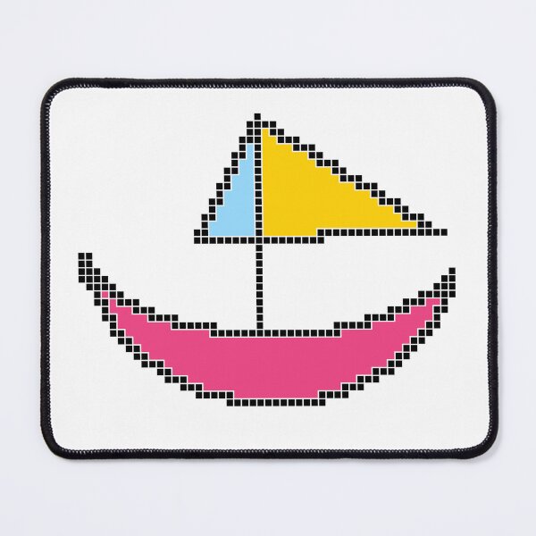 Item preview, Pixel Cute Sailboat  designed and sold by Lucky.Z.