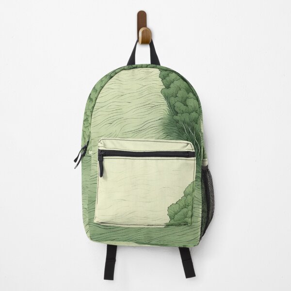 Item preview, Leaf on the Flow: Minimalist Boat on the Green River designed and sold by Piotrek0001.