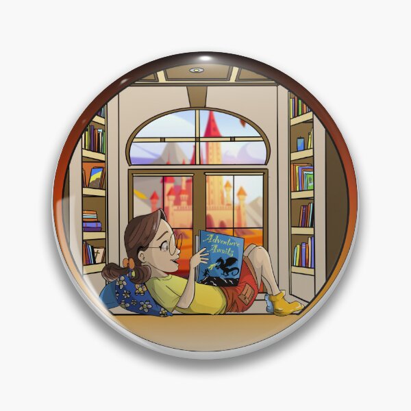 Item preview, Girl Reading Fantasy Book designed and sold by Carlos Benson.