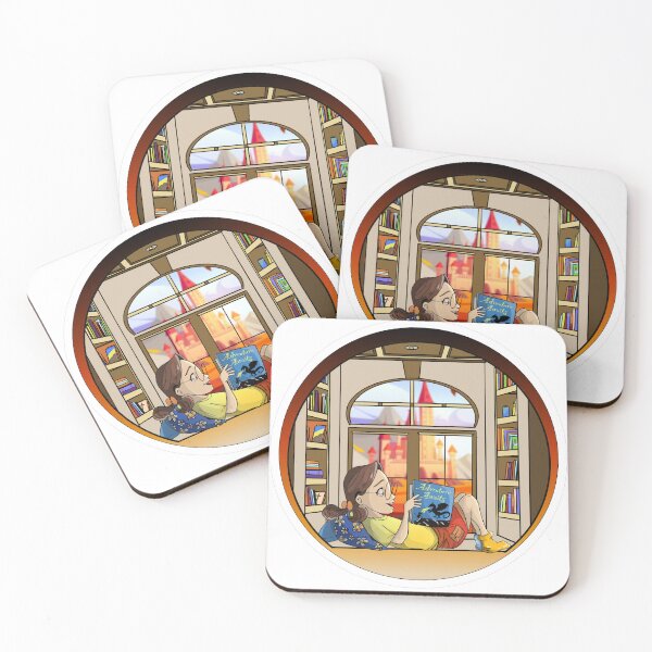 Item preview, Girl Reading Fantasy Book designed and sold by Carlos Benson.