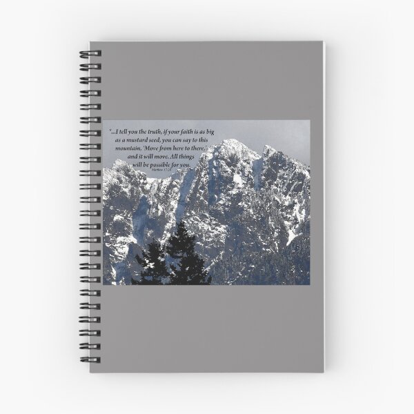 Item preview, Faith And The Mountain designed and sold by KirtTisdale.