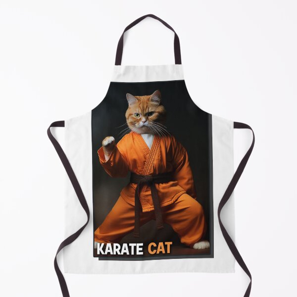 Item preview, Meow Master: Karate Cat in Action designed and sold by TailTrendz.