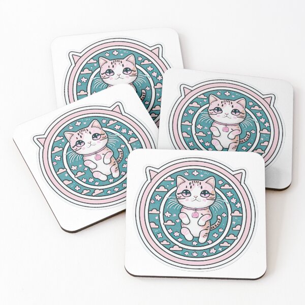 Item preview, Cat Abduction sticker 3 designed and sold by Nathalia  Lodi.