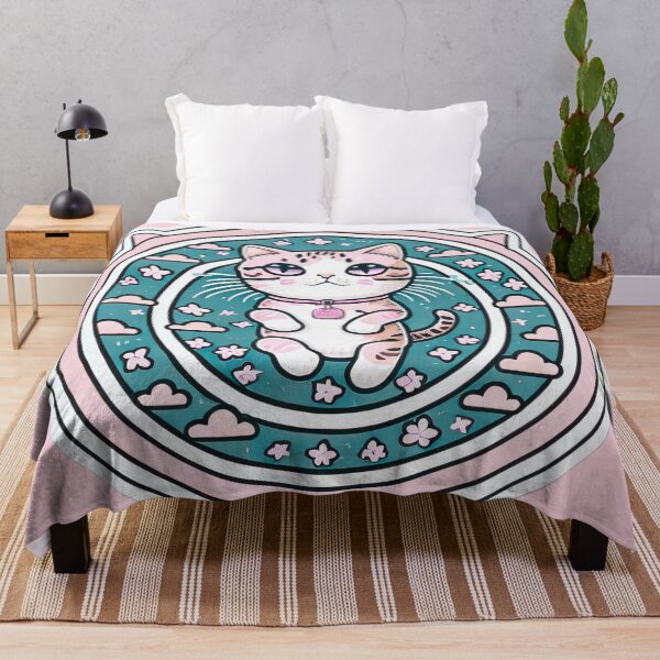 Item preview, Cat Abduction sticker 3 designed and sold by Nathalia  Lodi.