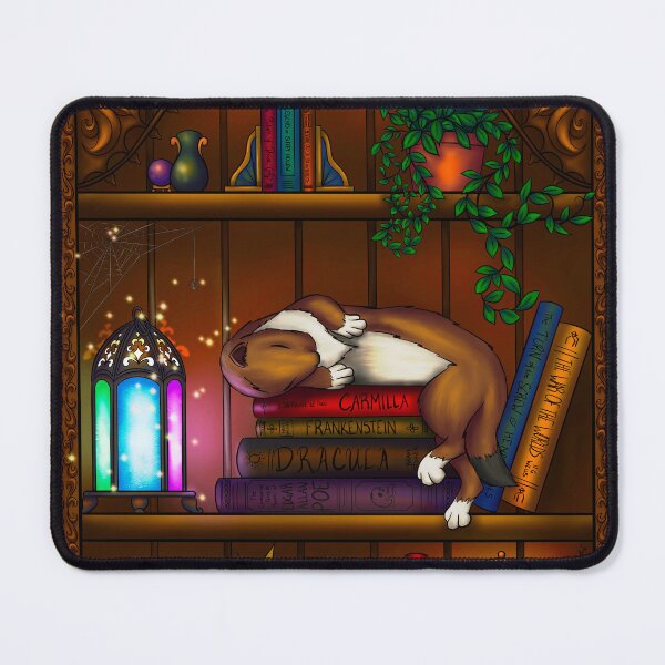 Item preview, Sleepy Book Weasel designed and sold by Nukabelle.