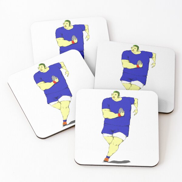 Item preview, the rugby player designed and sold by MERLETDRAWING.