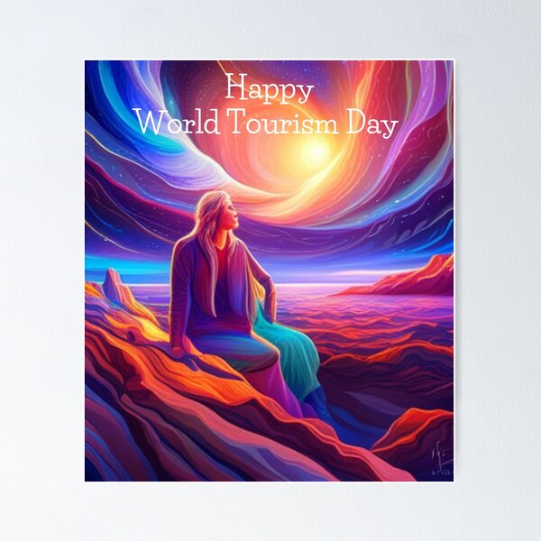 Item preview, Celebrate World Tourism Day In September designed and sold by trendy20.