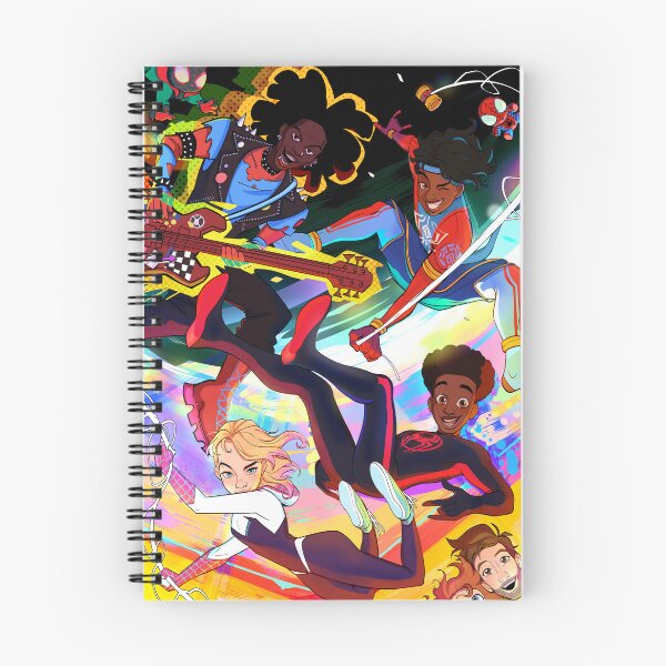 Aperçu de l'œuvre À travers le Spiderverse créée et vendue par Fumisketchies.