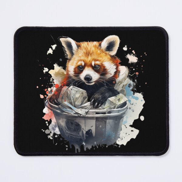 Item preview, Red Panda In Trash Cute Red Panda designed and sold by ArtFromBeyond.