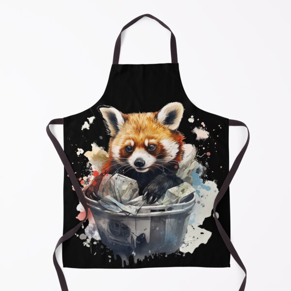 Item preview, Red Panda In Trash Cute Red Panda designed and sold by ArtFromBeyond.