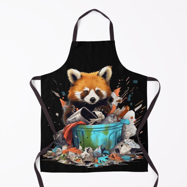 Item preview, Red Panda In Trash Cute Red Panda designed and sold by ArtFromBeyond.