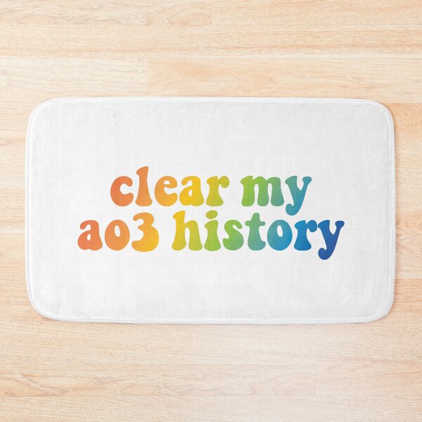 Item preview, Clear my ao3 history designed and sold by FandomPlanet.