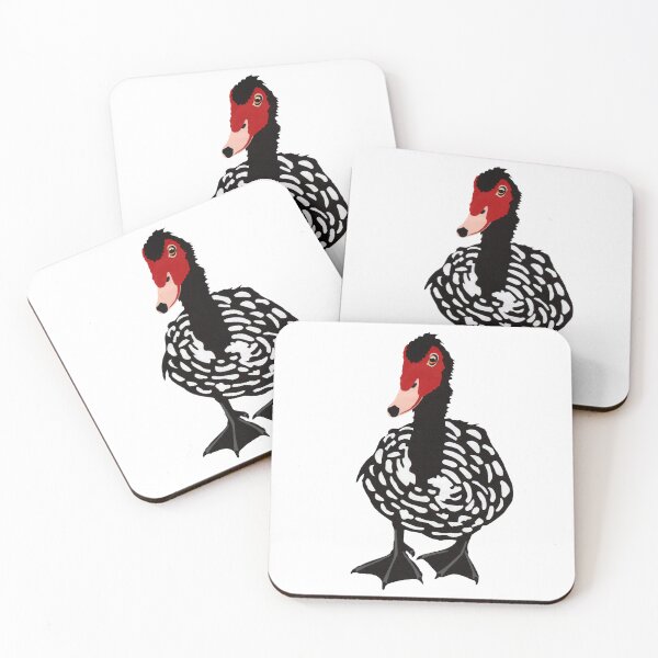 Item preview, MUSCOVY DUCK - Adorable Bird Hand Cut from Paper - Original Art designed and sold by Susan Prolman.